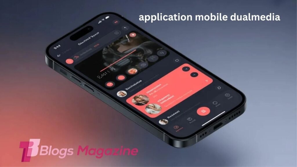 application mobile dualmedia