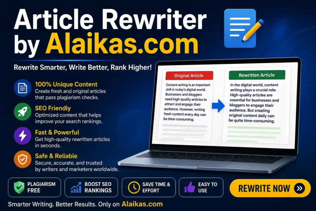 Article Rewriter by Alaikas.com