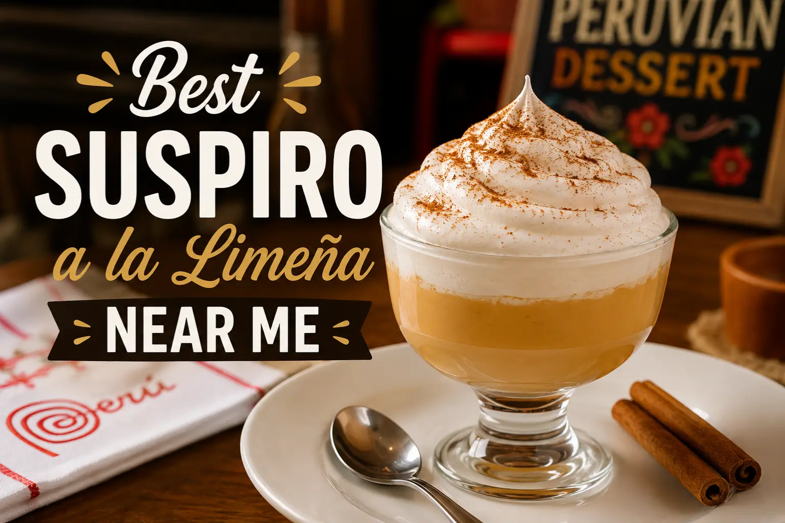 Best Suspiro a la Limeña Near Me